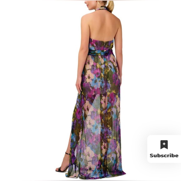 Aidan by Aidan Mattox
Womens Halter Long Evening Dress - Picture 2 of 11